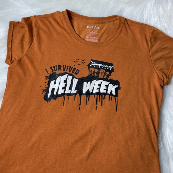 Orange Theory Fitness Hell Week T Shirt - Picture 2 of 6